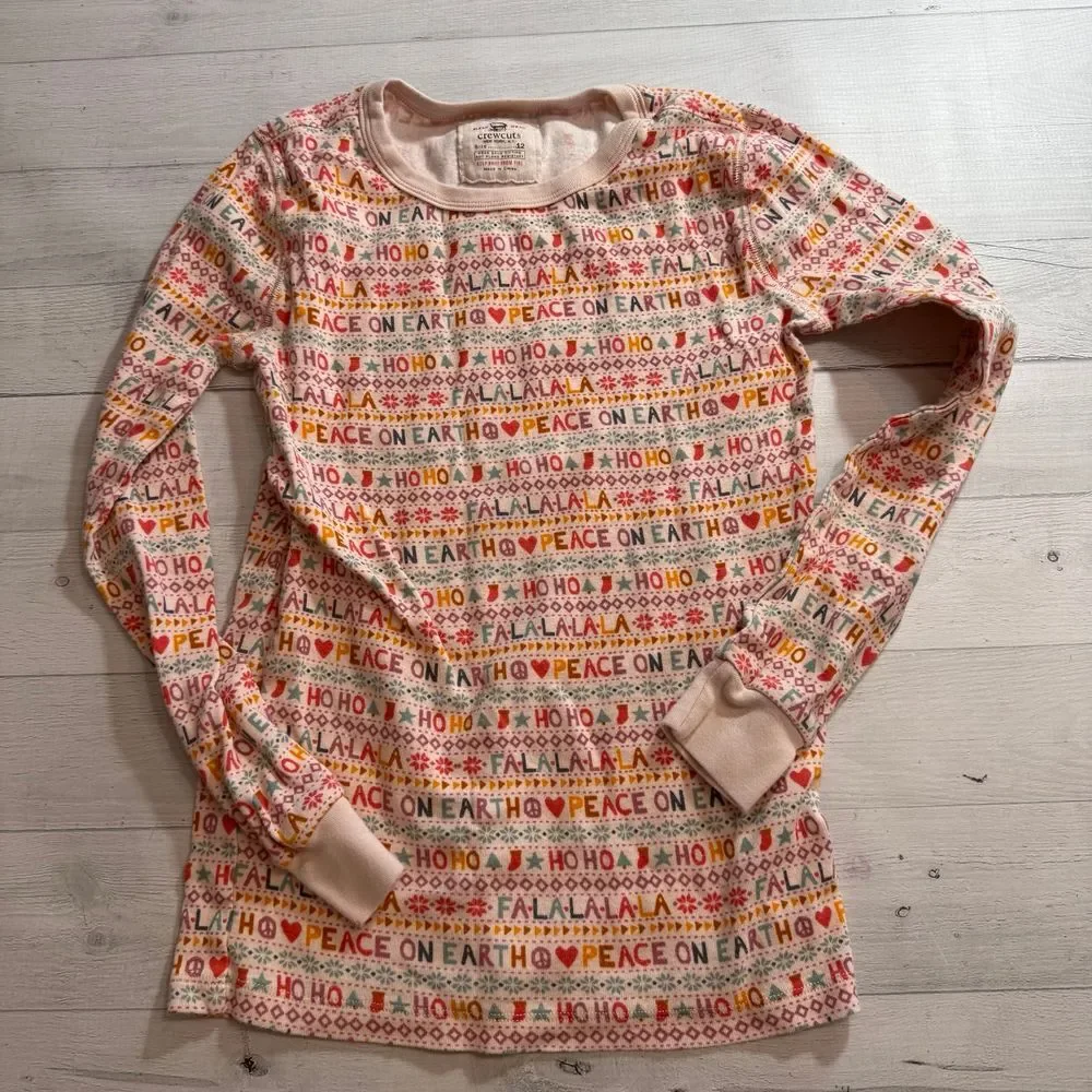 Crew‎ cuts girls falala holiday pajamas size 12